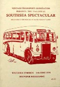Book cover of Southsea Spectacular 11th June 1995 by Vintage Transport Association 